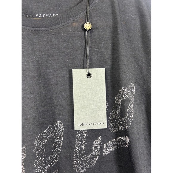 John Varvatos Bad Company T-Shirt Mens XL Black Graphic Band Tee NEW - Picture 9 of 11